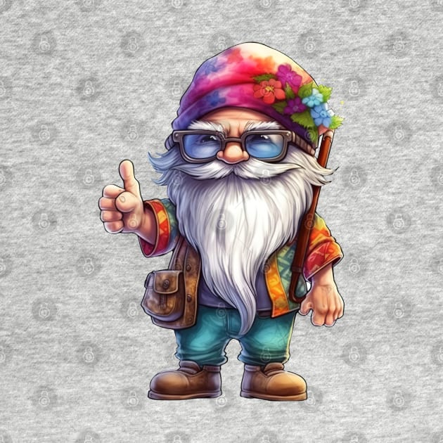 Hippie Gnome #1 by Chromatic Fusion Studio